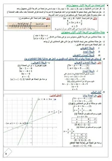 سلسلة رائعة لمراجعة دروس الرياضيات للرابعة متوسط