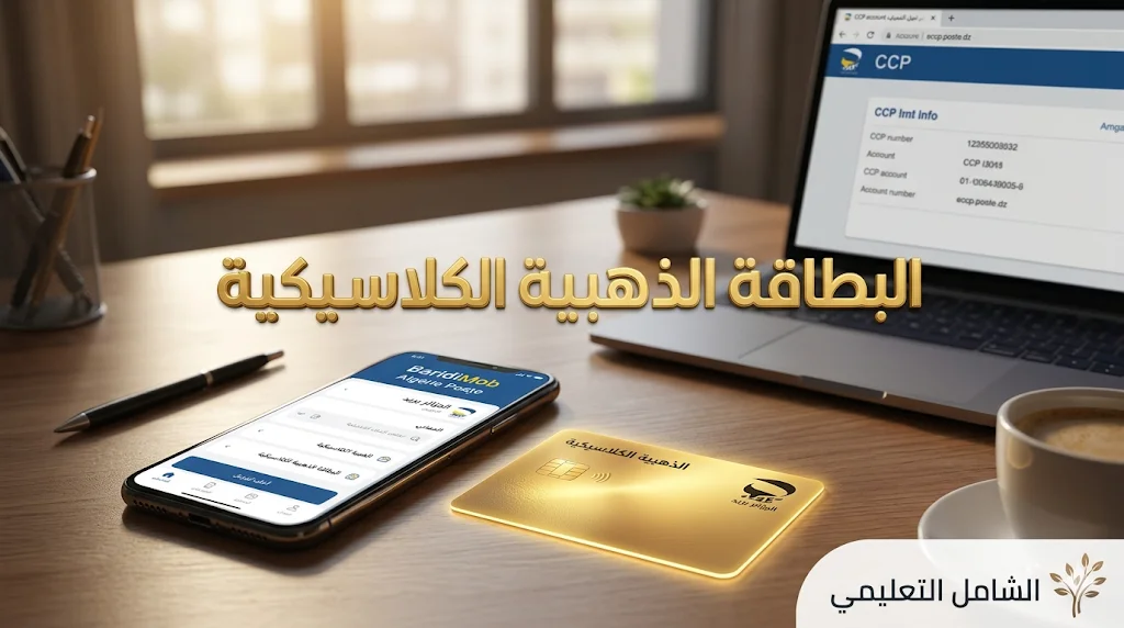 البطاقة الذهبية الكلاسيكية : دليلك الشامل لطلبها، رسومها ومزاياها الجديدة