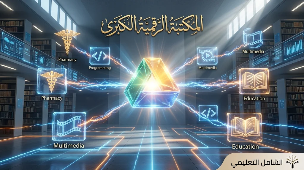 المكتبة الرقمية الكبرى: آلاف الكورسات والموارد التعليمية المجانية في مكان واحد