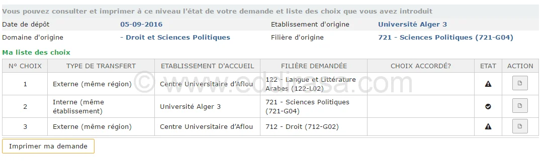 كل ما يتعلق بالتحويلات الجامعية للحاصلين الجدد على البكالوريا