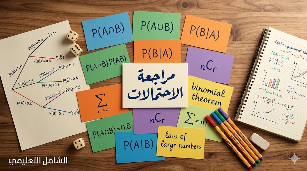 بطاقات مراجعة الاحتمالات