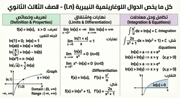 أروع ملخصات الرياضيات للبكالوريا والبيام 2026 (بطاقات تعليمية تفاعلية)