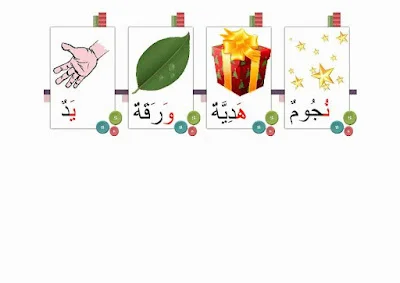 بطاقات تعليم الحروف للأطفال
