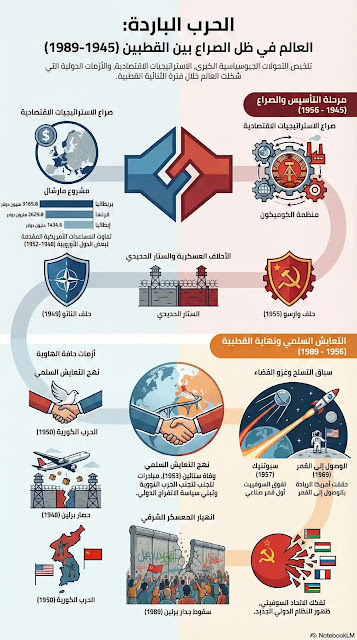 الحرب الباردة: خريطة ذكية لفهم صراع القطبين