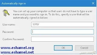 log in تسجييل الدخول Windows 10 إلغاء كلمة مرور دخول | منصة الشامل التعليمية