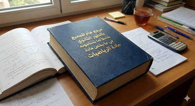 مرجع هام للجميع بالطور الثانوي شاملا لما تحتاجونه في ما يخص مادة الرياضيات