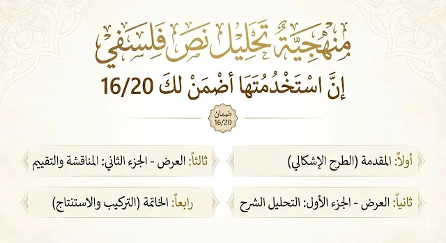 منهجية تحليل نص فلسفي لطلبة البكالوريا