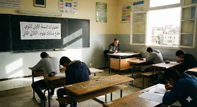 اختبارات السنة الأولى ثانوي جذع مشترك علوم الثلاثي الثاني