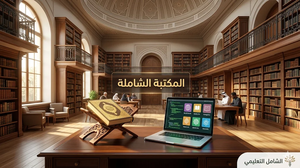 المكتبة الشاملة: من نور القرآن الكريم إلى آفاق البرمجة والأدب العالمي