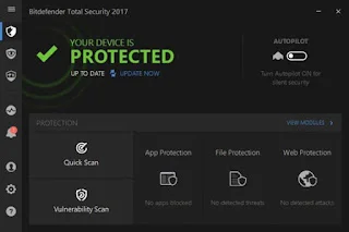 مفتاح ترخيص بيتدفيندر Bitdefender Total Security 2017 مجاني