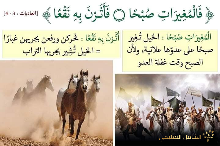 تفسير بالصور لبعض معاني القرآن الكريم | منصة الشامل التعليمية