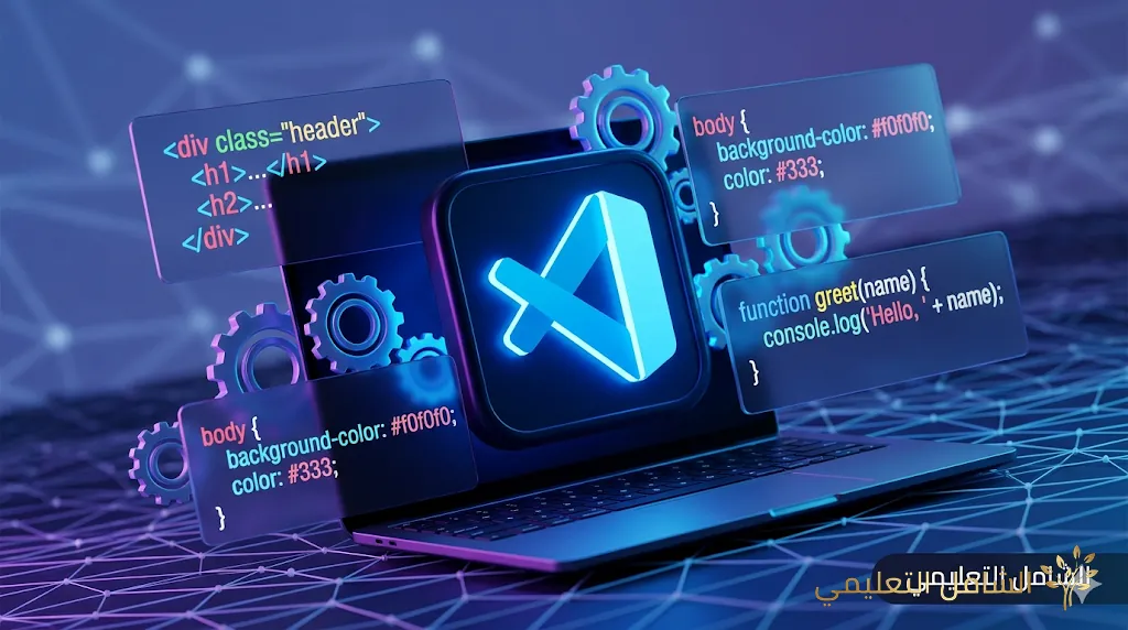 شرح برنامج Visual Studio Code للمبتدئين: الدليل الشامل من التثبيت إلى التعريب | منصة الشامل التعليمية