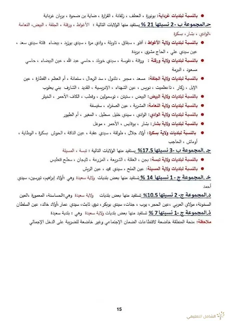 بحث حول الرواتب في قطاع التربية بلام ياسين | منصة الشامل التعليمية