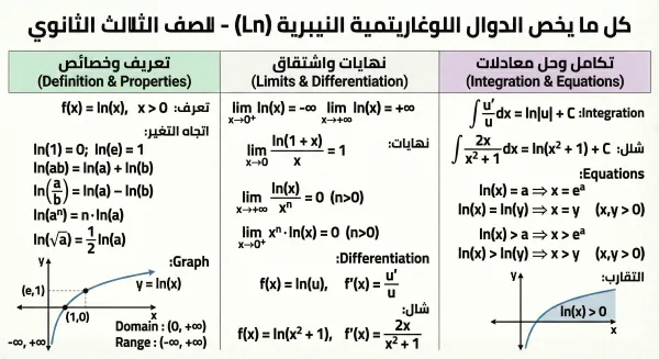 أروع ملخصات الرياضيات للبكالوريا والبيام 2026 (بطاقات تعليمية تفاعلية)